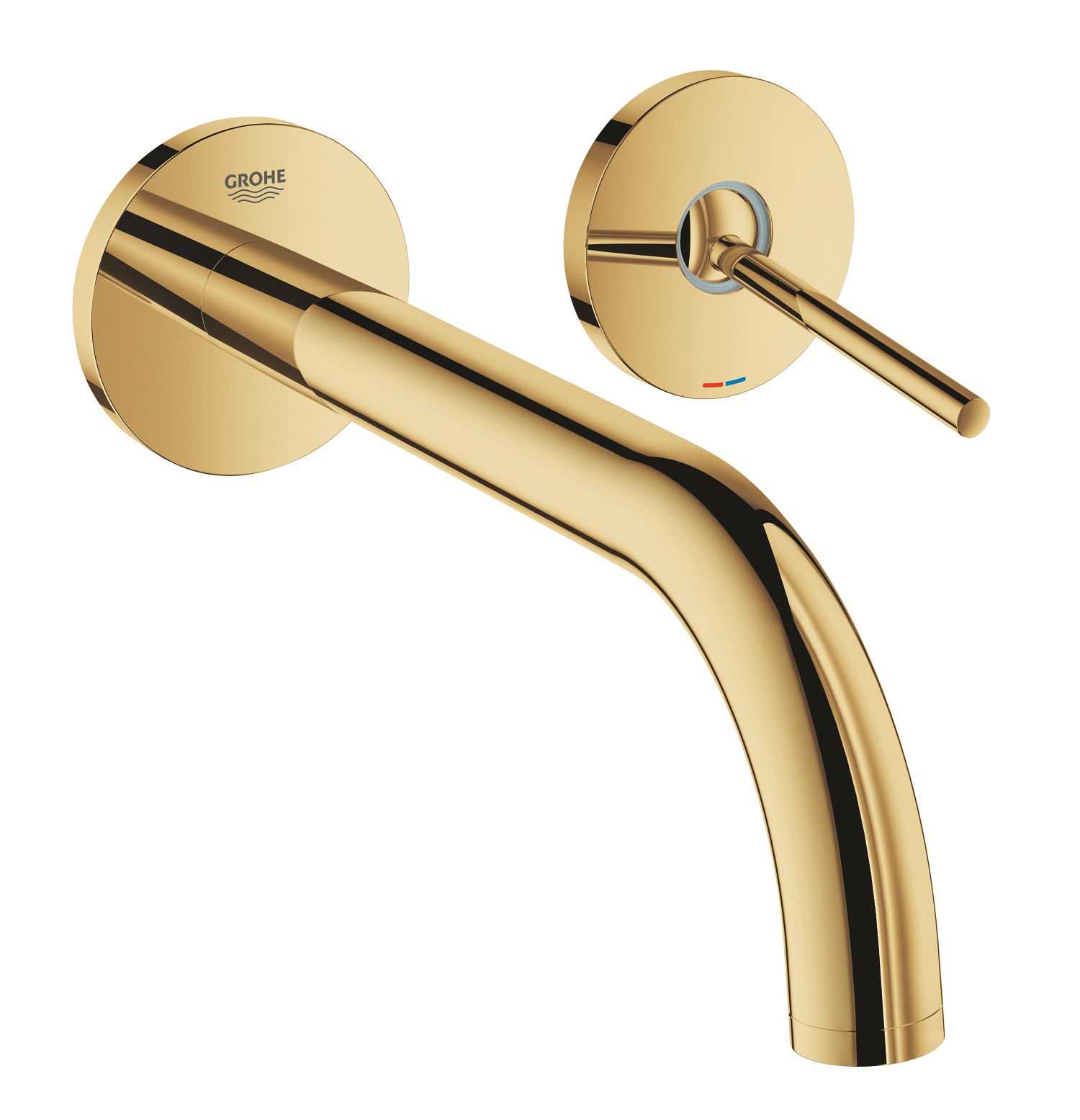 Baterie lavoar Grohe 19918GL3, Atrio, 1/2'', 221 mm, lucios, auriu — imaginea 3