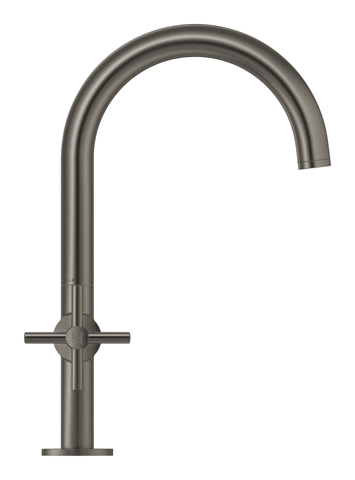 Baterie lavoar Grohe 21019AL3, Atrio, 3/8'', L, 303 mm, ventil, lucios, grafit — imaginea 5