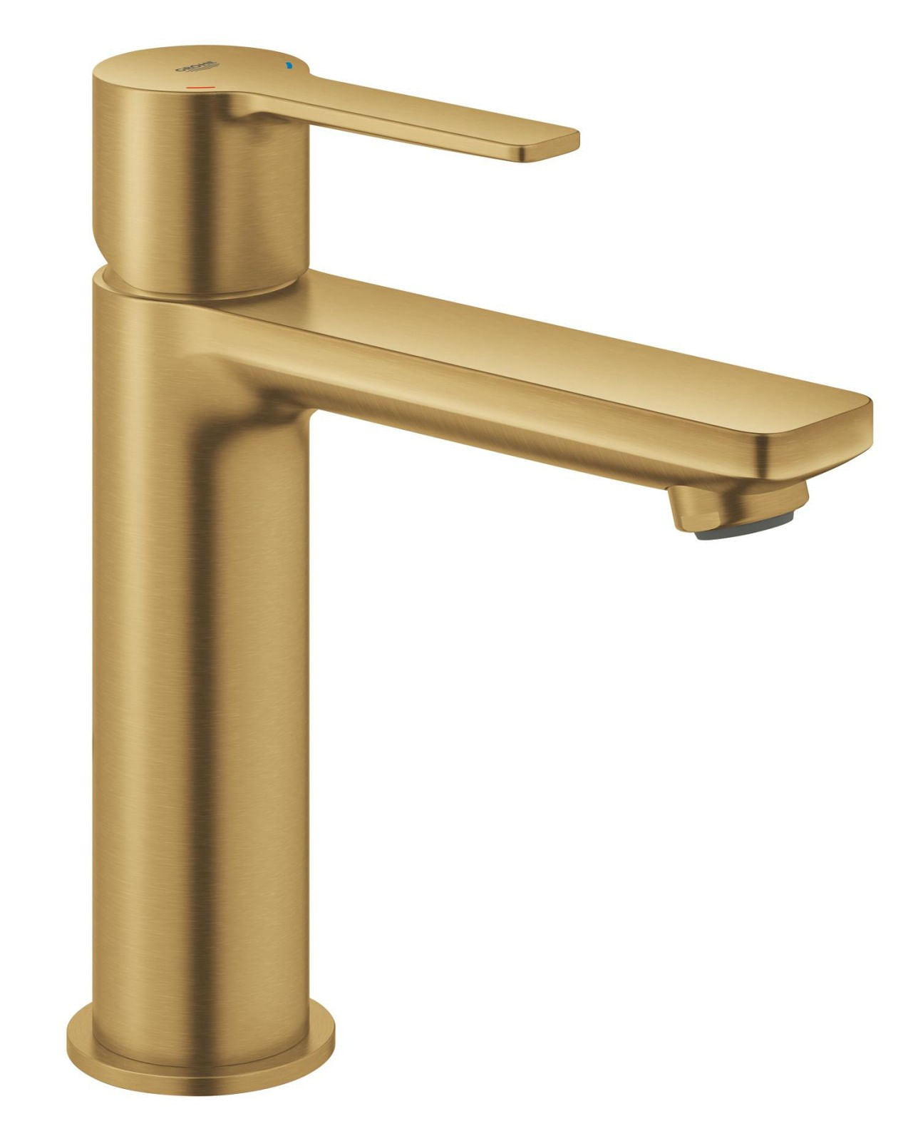 Baterie lavoar Grohe 23106GN1, Lineare, M, 180 mm, ventil, mat, auriu — imaginea 3