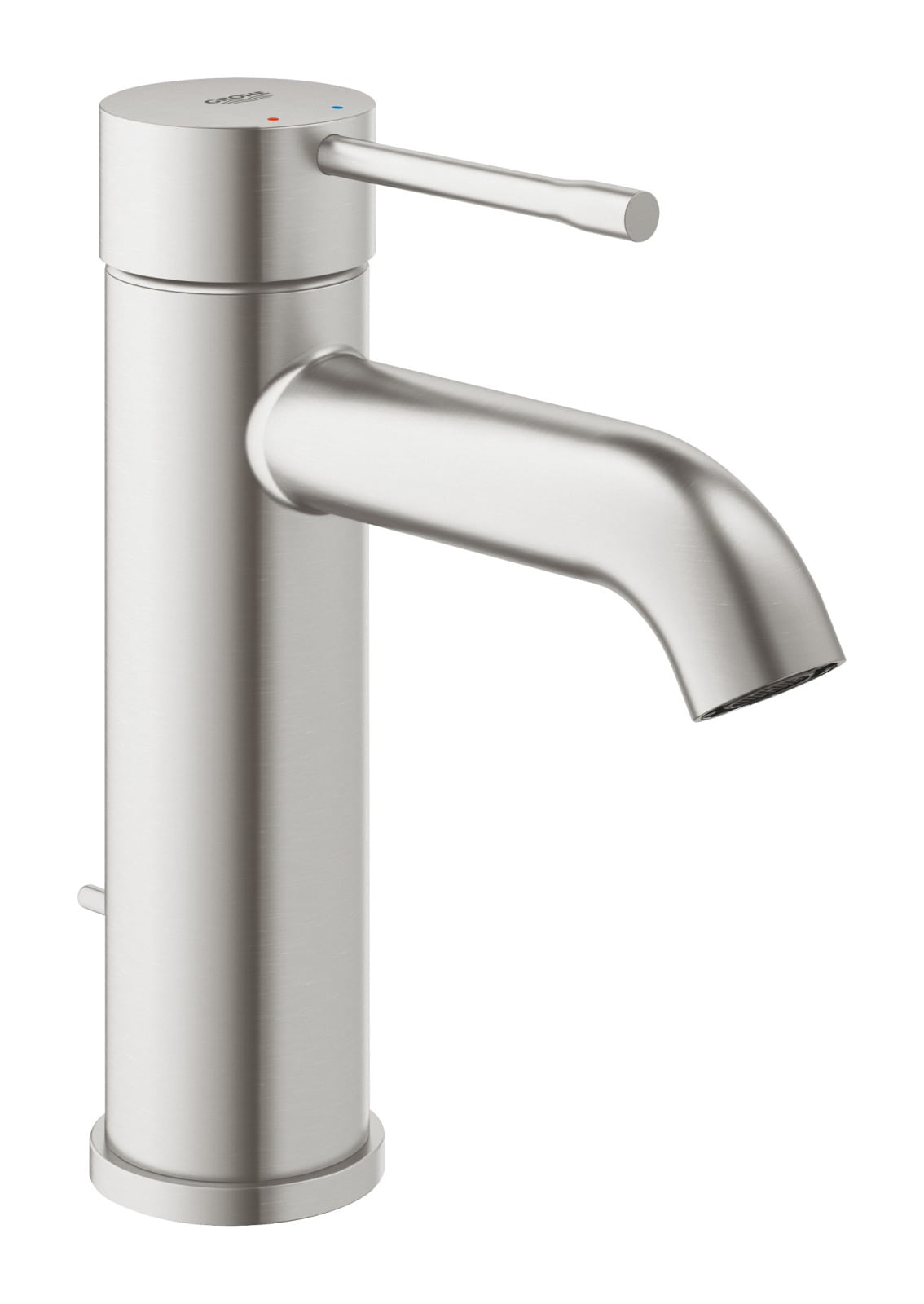 Baterie lavoar Grohe 24171DC1, Essence, S, 174 mm, ventil, mat, otel satinat — imaginea 3