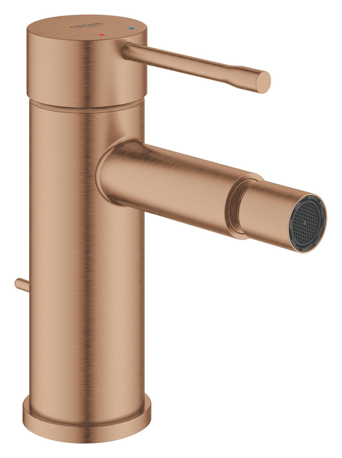 Baterie bideu Grohe 24178DL1, Essence, S, 147 mm, ventil, mat, cupru — imaginea 3