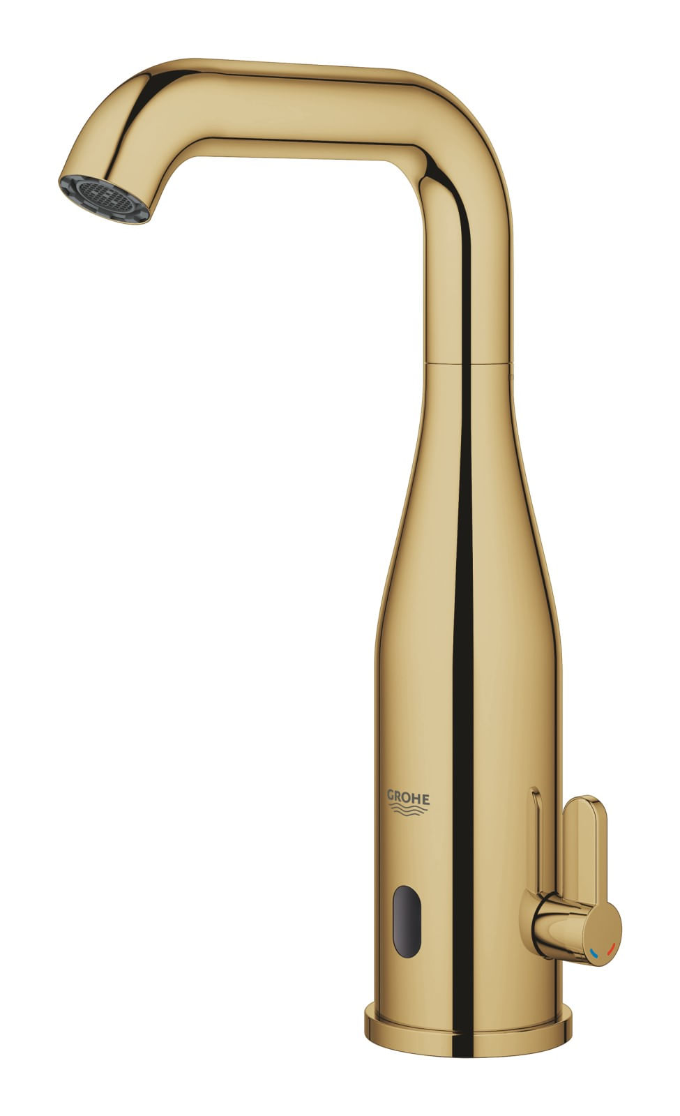 Baterie lavoar infrarosu Essence E Grohe 36445GL0, 3/8'', baterie, mixare, 7 programe, lucios, auriu — imaginea 3