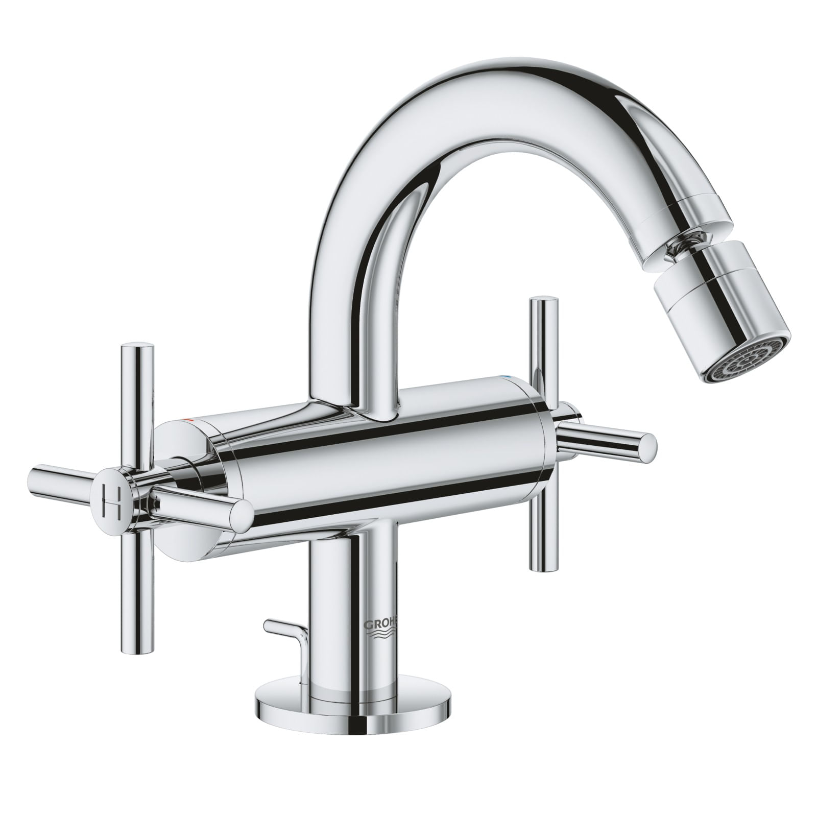 Baterie bideu Grohe 24027003, 28 mm, 1 bar, 34 mm, 167 mm, 126 mm, 575 mm, 1 orificii instalare, Crom — imaginea 2