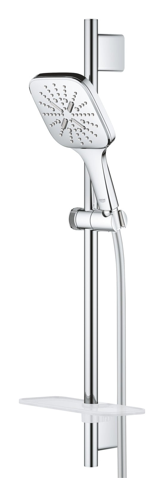 Set de dus de dus Grohe 34488000, 1 bar, 79 mm, 313 mm, 130 mm, 1.75 m, 600 mm, 2 orificii instalare, Crom — imaginea 7