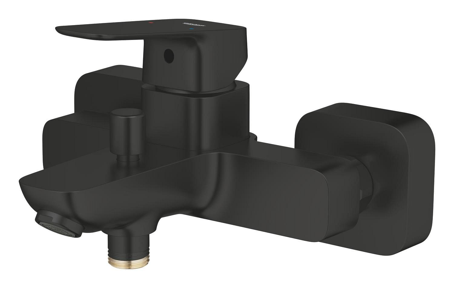 Baterie cada Grohe 1018132430, 1 bar, 167 mm, 224 mm, 50 mm, 2 orificii instalare, 1/2 dimensiune racord, Negru — imaginea 8