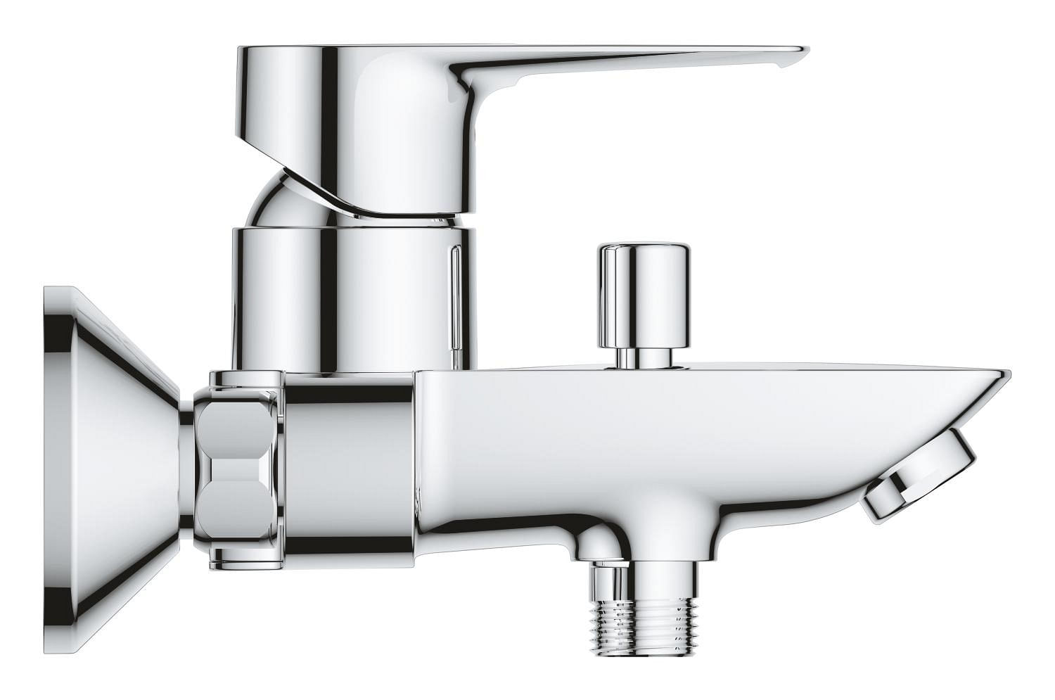 Baterie cada Grohe 23603001, 1 bar, 225 mm, 177 mm, 43 mm, 2 orificii instalare, 1/2 dimensiune racord, Crom — imaginea 2