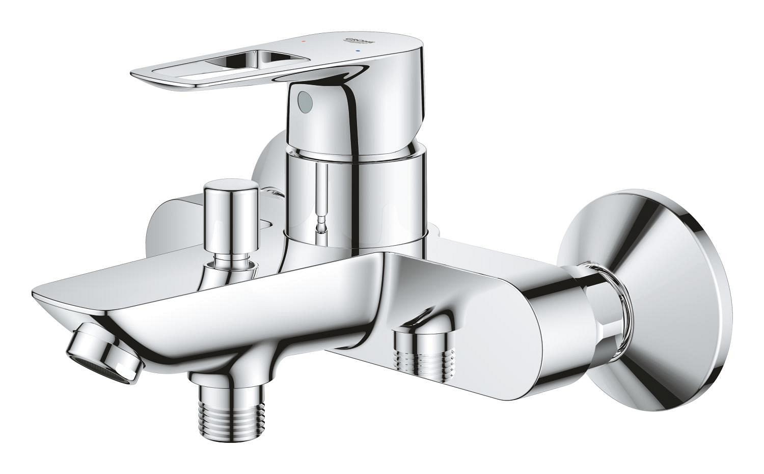 Baterie cada Grohe 23603001, 1 bar, 225 mm, 177 mm, 43 mm, 2 orificii instalare, 1/2 dimensiune racord, Crom — imaginea 3