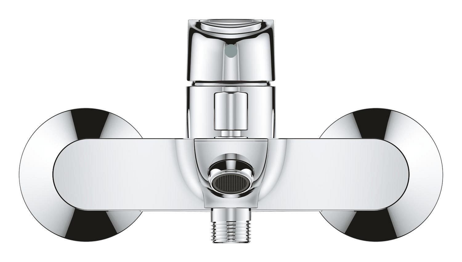 Baterie cada Grohe 23603001, 1 bar, 225 mm, 177 mm, 43 mm, 2 orificii instalare, 1/2 dimensiune racord, Crom — imaginea 4