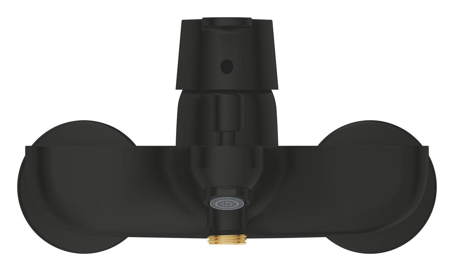 Baterie cada Grohe 328872430, 1 bar, 164 mm, 212 mm, 2 orificii instalare, 1/2 dimensiune racord, Negru — imaginea 4