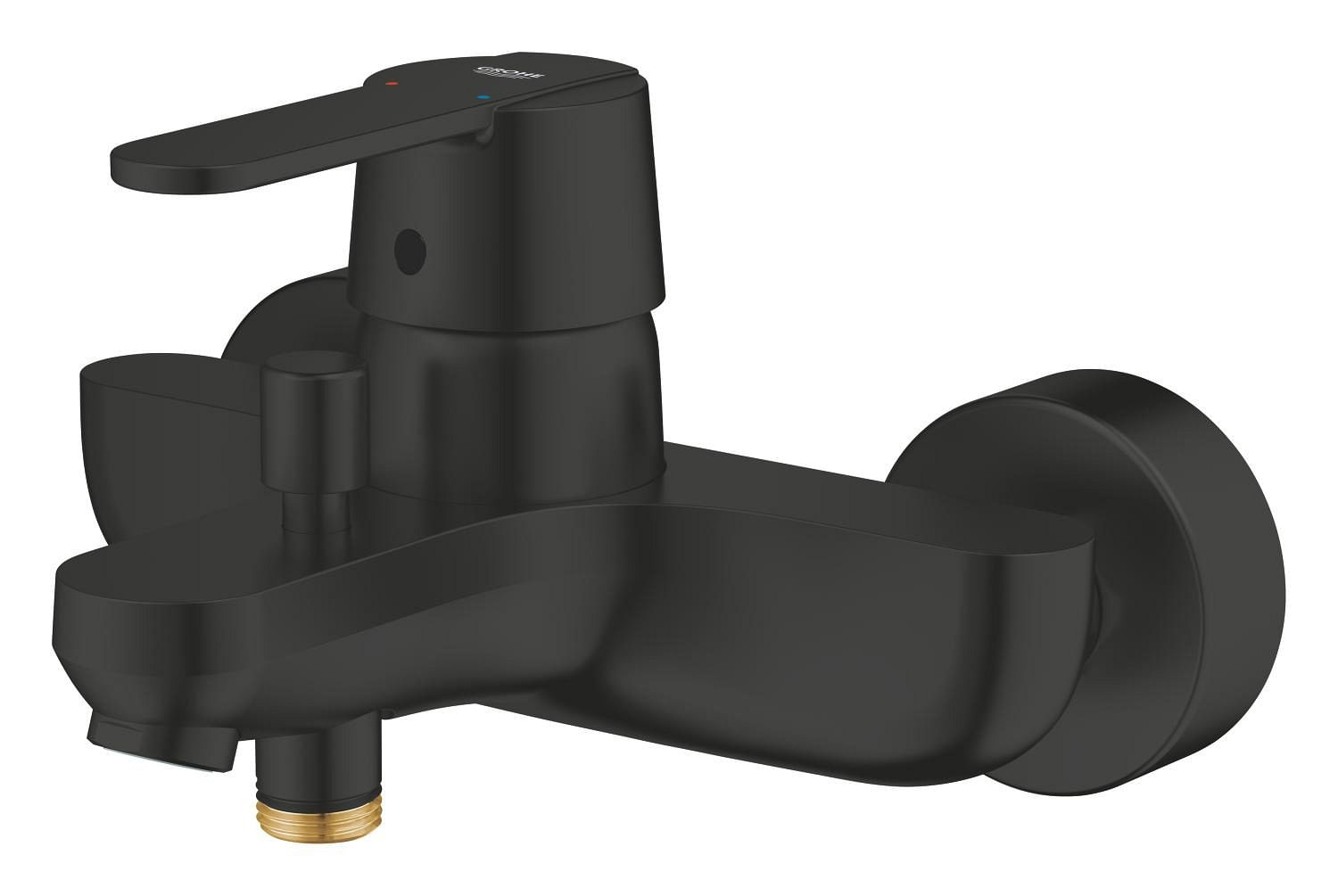Baterie cada Grohe 328872430, 1 bar, 164 mm, 212 mm, 2 orificii instalare, 1/2 dimensiune racord, Negru — imaginea 7