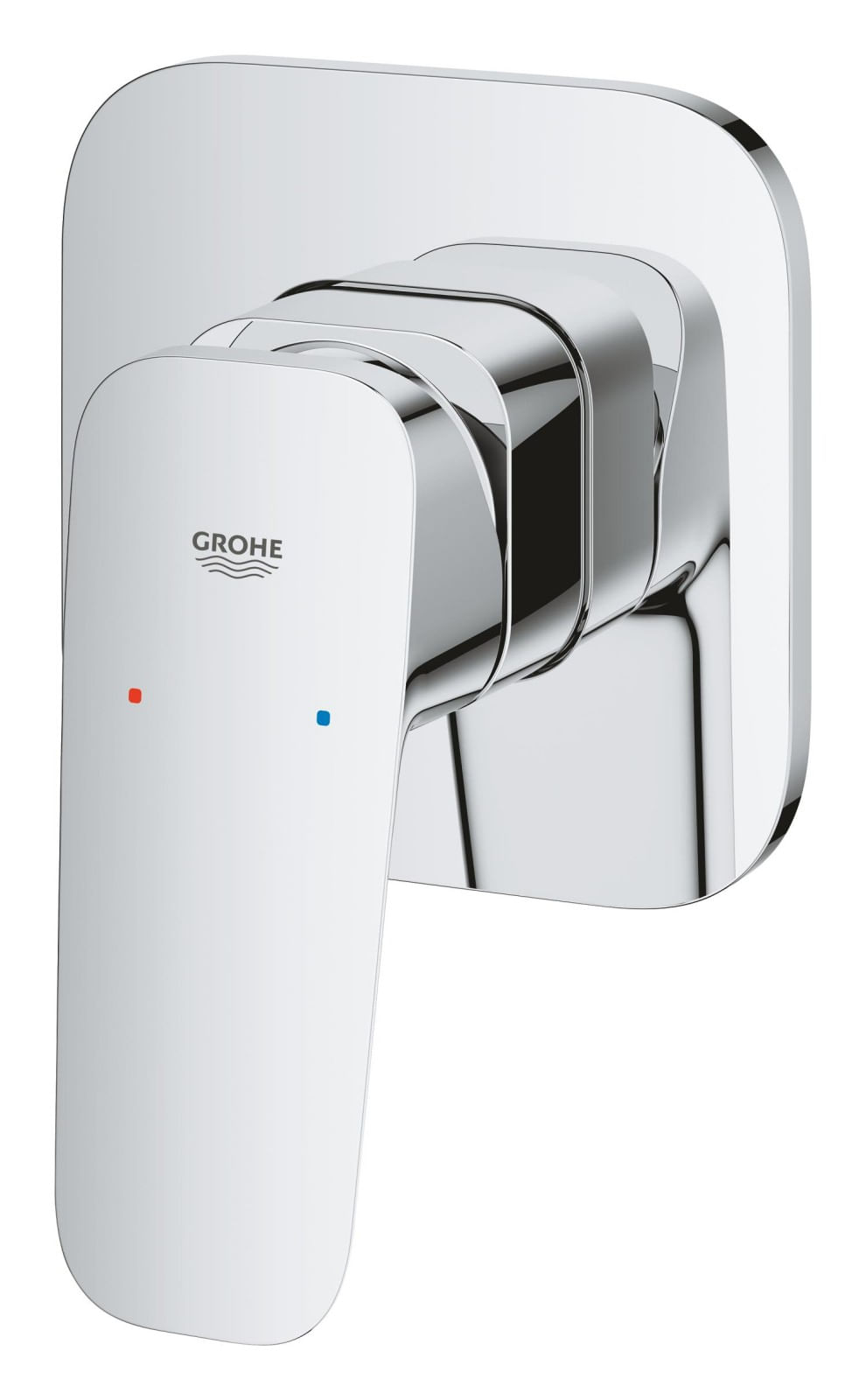 Unitate comanda Grohe 1018300000, 1 bar, 113 mm, 8 mm, 1 iesiri, 1 functii palarie dus, 1/2 dimensiune racord, Crom — imaginea 2