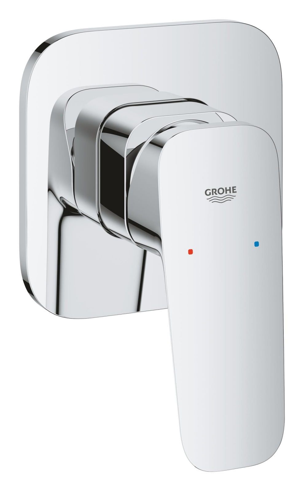 Unitate comanda Grohe 1018300000, 1 bar, 113 mm, 8 mm, 1 iesiri, 1 functii palarie dus, 1/2 dimensiune racord, Crom — imaginea 5