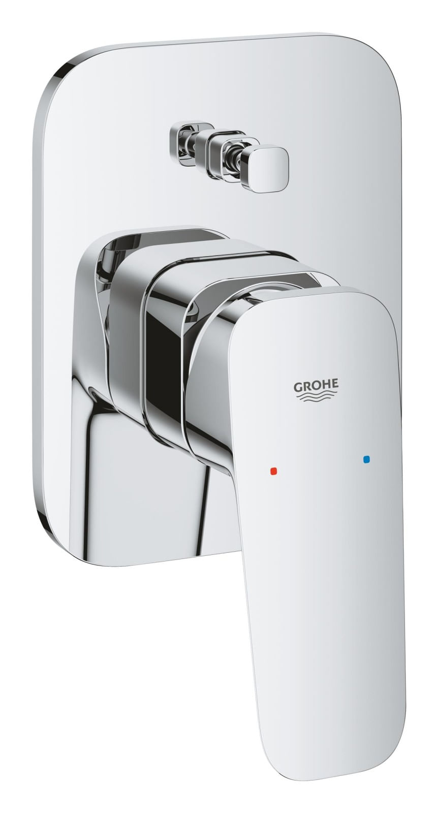 Unitate comanda Grohe 1018310000, 1 bar, 113 mm, 145 mm, 8 mm, 2 iesiri, 1 functii palarie dus, Crom — imaginea 5