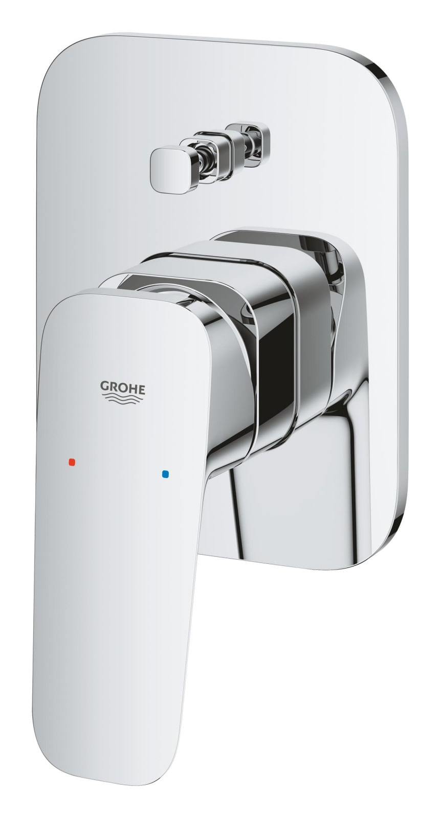 Unitate comanda Grohe 1018310000, 1 bar, 113 mm, 145 mm, 8 mm, 2 iesiri, 1 functii palarie dus, Crom — imaginea 6