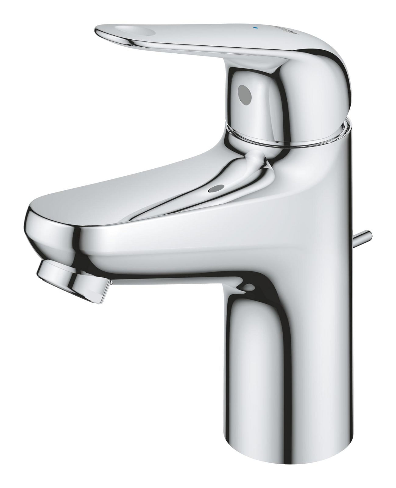 Baterie lavoar Grohe 24322001, 28 mm, 5 l/min, 0.8 bar, 35 mm, 167 mm, 103 mm, 400 mm, 1 orificii instalare, Crom — imaginea 2