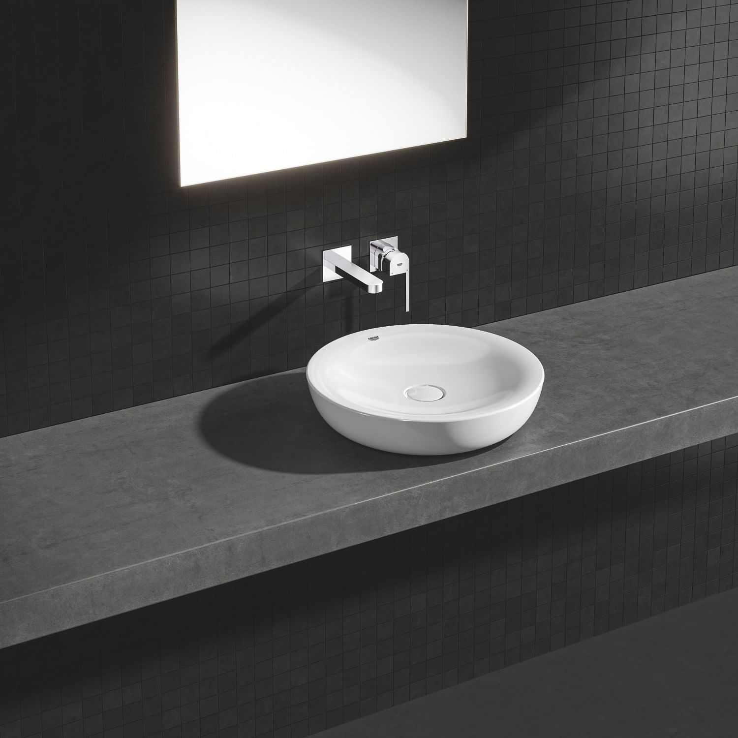 Baterie lavoar Grohe 29303003, 1 bar, 35 mm, 96 mm, 146 mm, 2 orificii instalare, 1/2 dimensiune racord, Crom — imaginea 7
