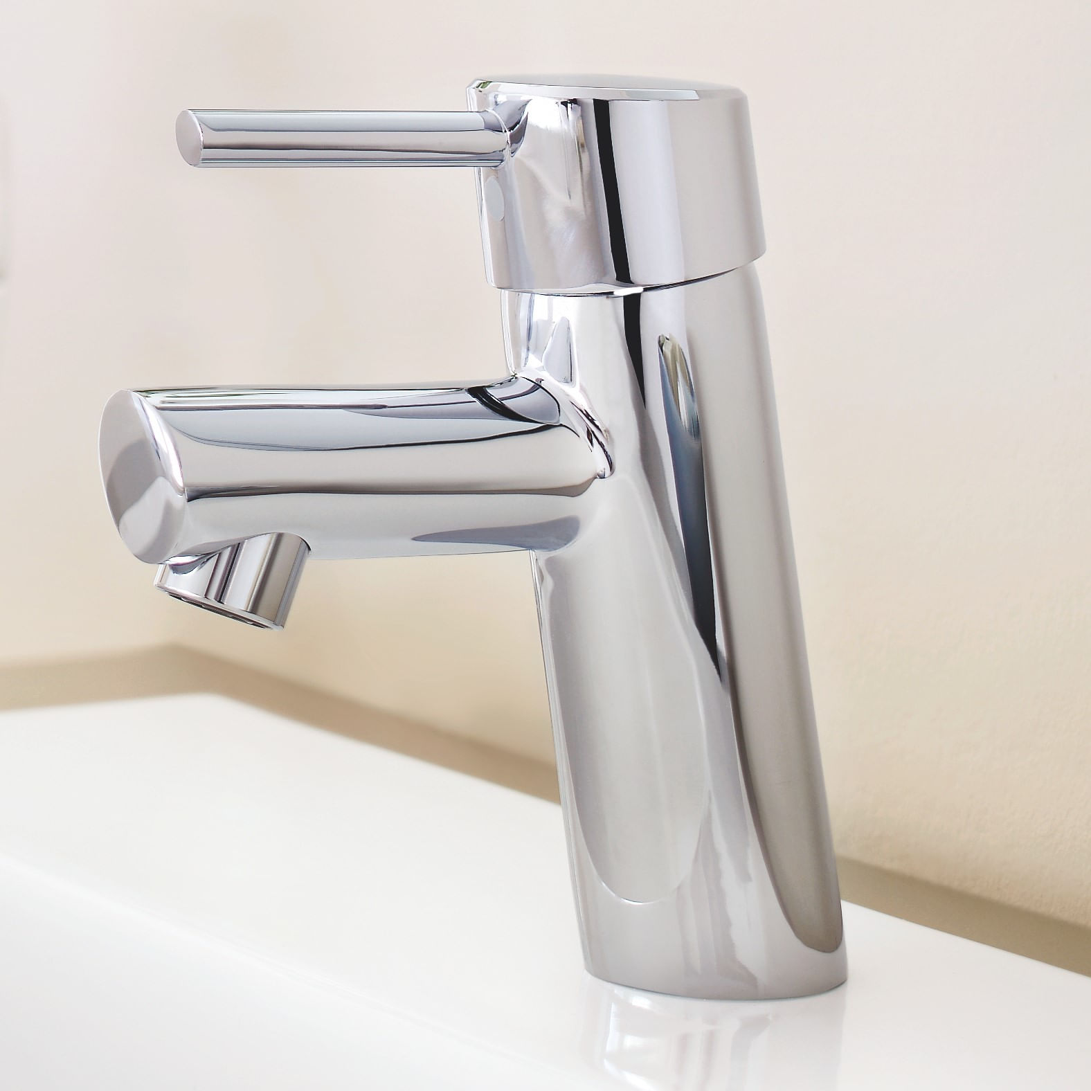 Baterie lavoar Grohe 32204001, 28 mm, 5.7 l/min, 1 bar, 35 mm, 155 mm, 101 mm, 1.57 kg, 370 mm, Crom — imaginea 6