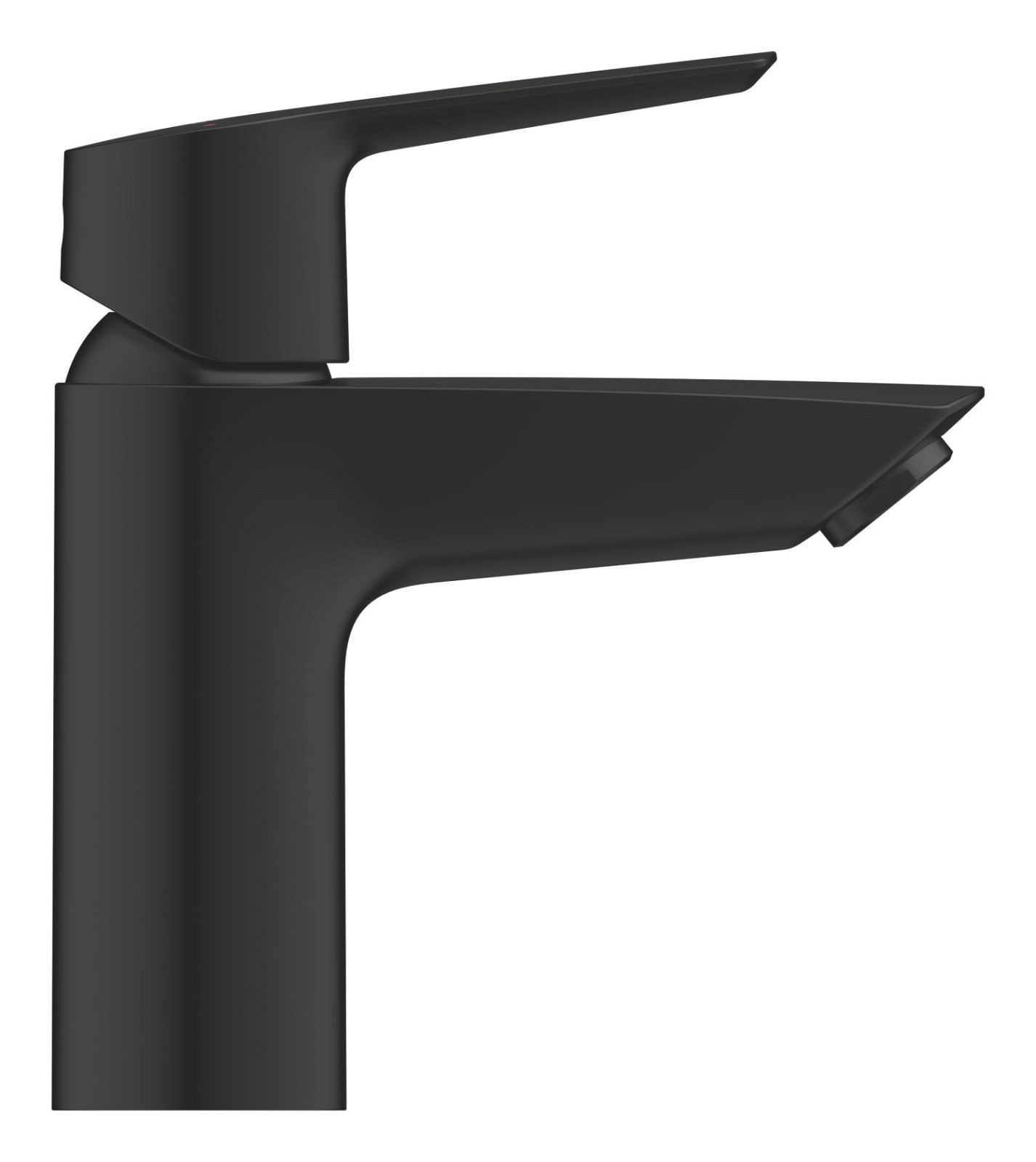 Baterie lavoar Grohe 311372432, 28 mm, 5.7 l/min, 0.6 bar, 35 mm, 165 mm, 109 mm, 395 mm, 1 orificii instalare, Negru — imaginea 3