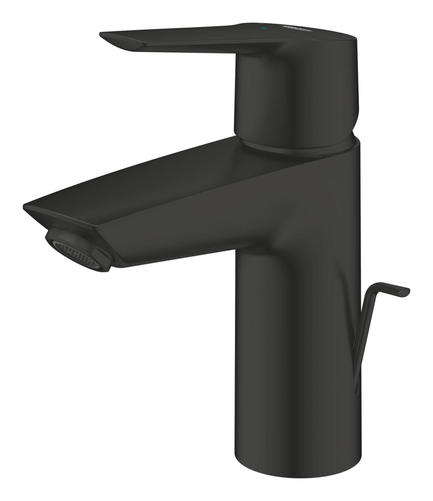 Baterie lavoar Grohe 311372432, 28 mm, 5.7 l/min, 0.6 bar, 35 mm, 165 mm, 109 mm, 395 mm, 1 orificii instalare, Negru — imaginea 4