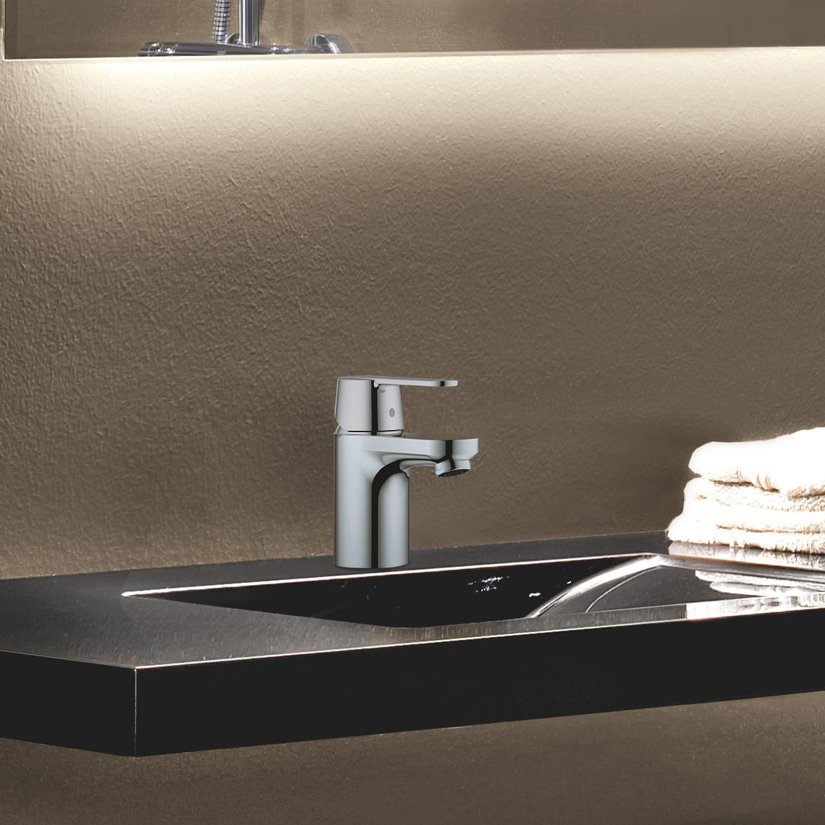 Baterie lavoar Grohe 32883000, 35 mm, 5.7 l/min, 1 bar, 139 mm, 90 mm, 370 mm, 1 orificii instalare, Crom — imaginea 5