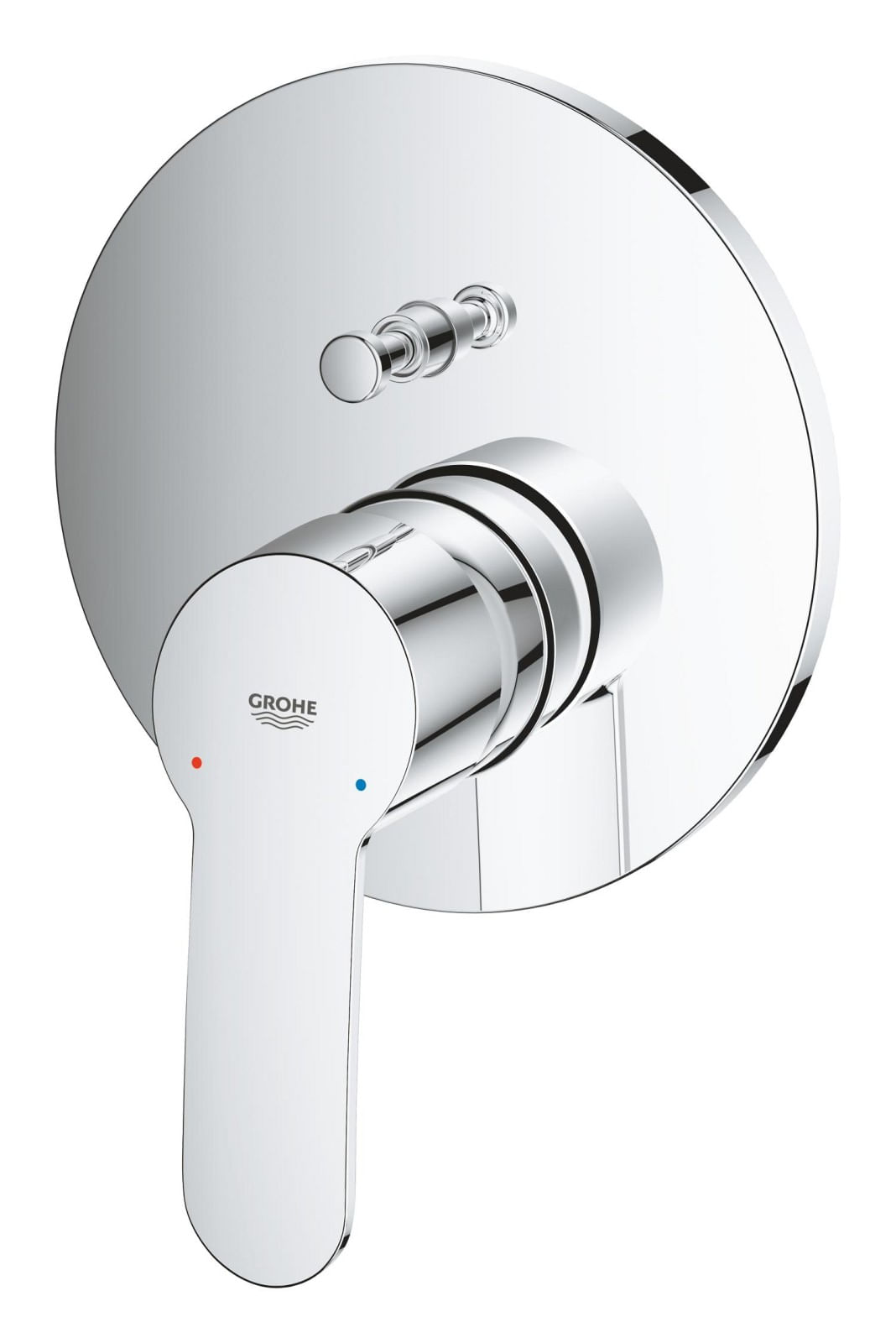 Unitate comanda Grohe 24052002, 1 bar, 158 mm, 10 mm, 2 iesiri, 1 functii palarie dus, 1/2 dimensiune racord, Crom — imaginea 5