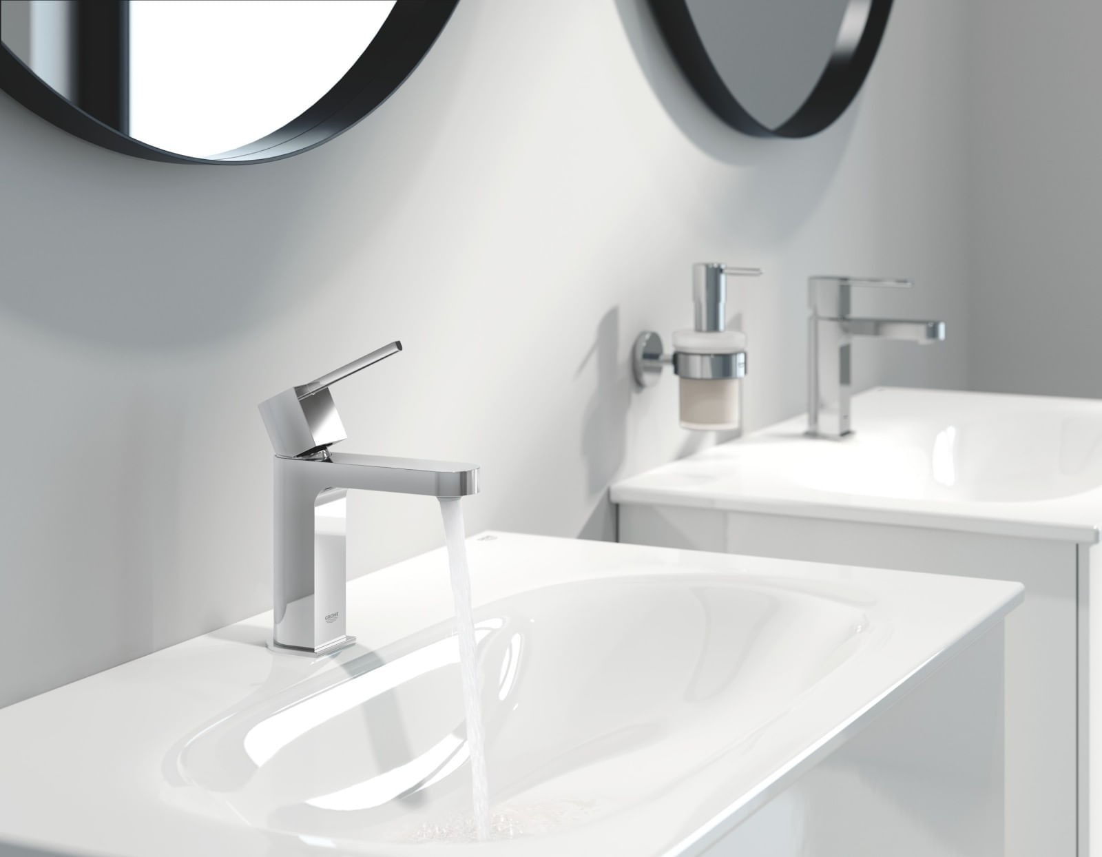 Baterie lavoar Grohe 33163003, 28 mm, 5.7 l/min, 1 bar, 35 mm, 172 mm, 111 mm, 1.52 kg, 420 mm, Crom — imaginea 5