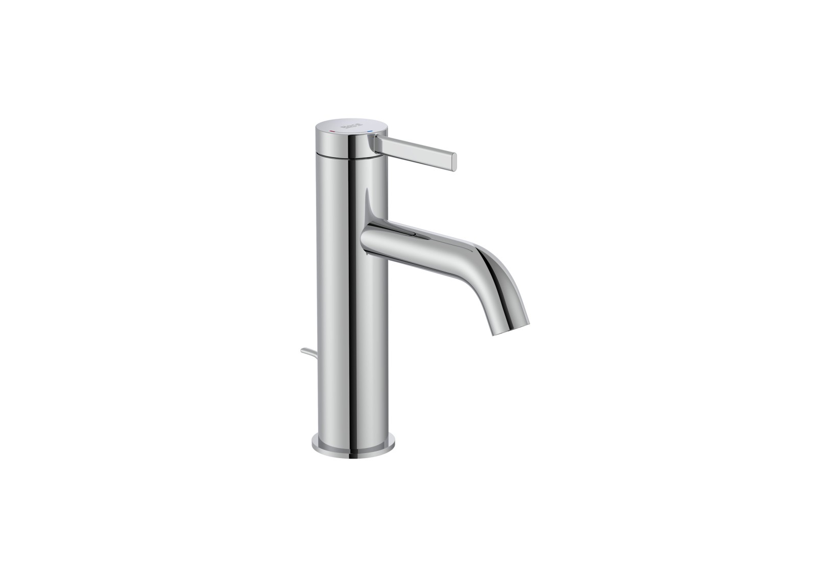 Baterie lavoar Roca A5A309EC00, 28 mm, 5 l/min, 0.5 bar, 35 mm, 177 mm, 115 mm, 365 mm, 1 orificii instalare, Crom — imaginea 2