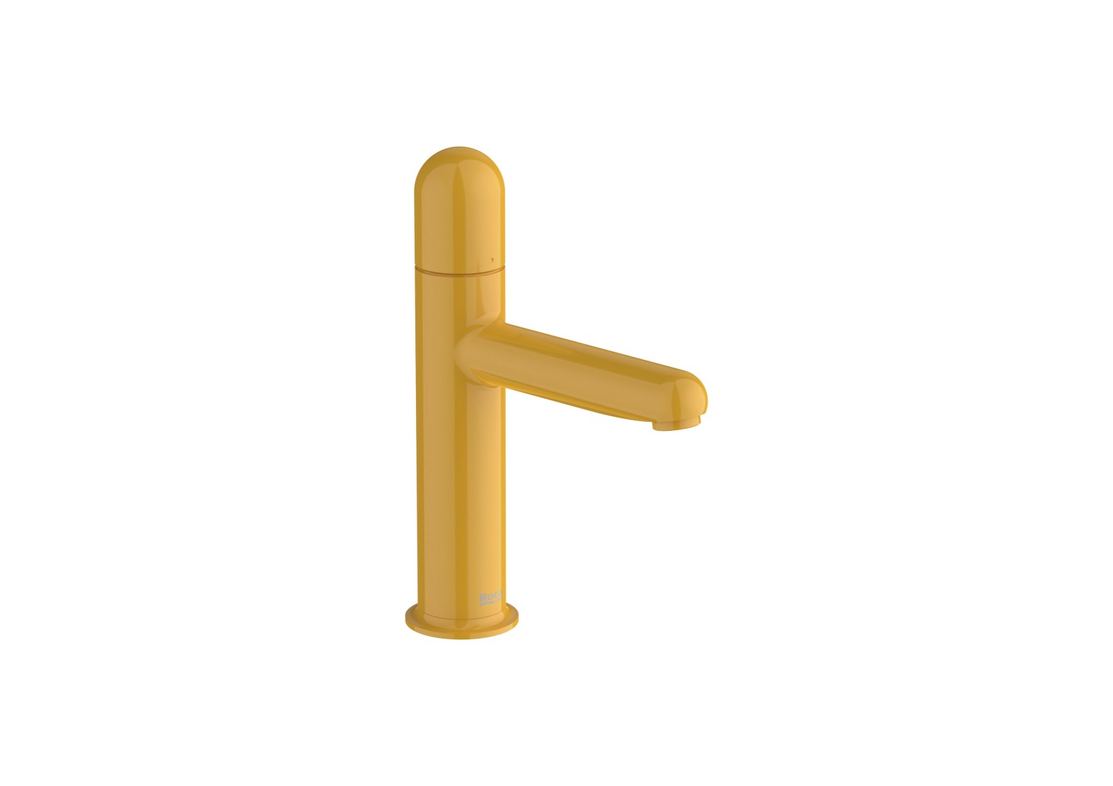 Baterie lavoar Roca A5A3Y3FP10, 28 mm, 5 l/min, 0.5 bar, 35 mm, 192 mm, 115 mm, 380 mm, 1 orificii instalare, Galben — imaginea 4