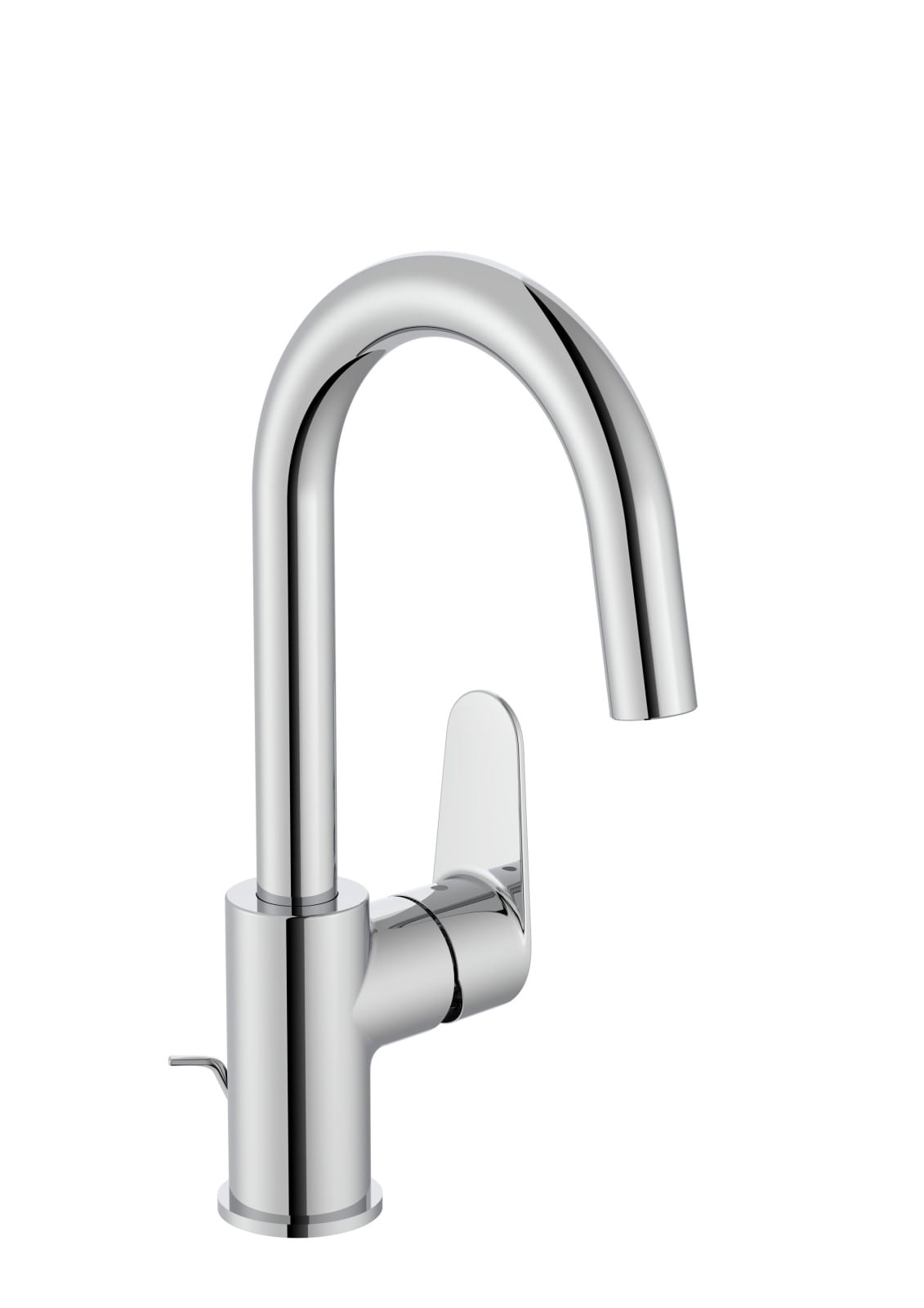 Baterie lavoar Roca A5A404FC00, 28 mm, 5 l/min, 0.5 bar, 35 mm, 300 mm, 143 mm, 355 mm, 1 orificii instalare, Crom — imaginea 2