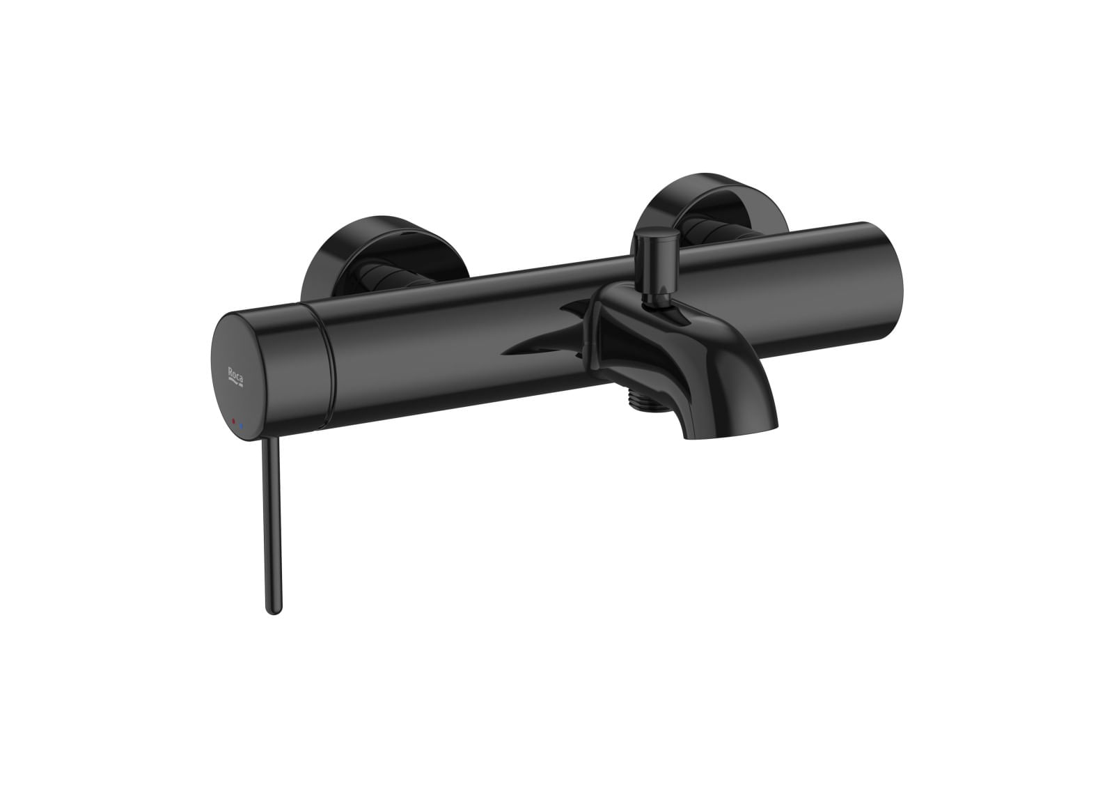Baterie cada Roca A5A023FCN0, 0.8 bar, 172 mm, 280 mm, 119 mm, 2 orificii instalare, 1/2 dimensiune racord, Negru — imaginea 3