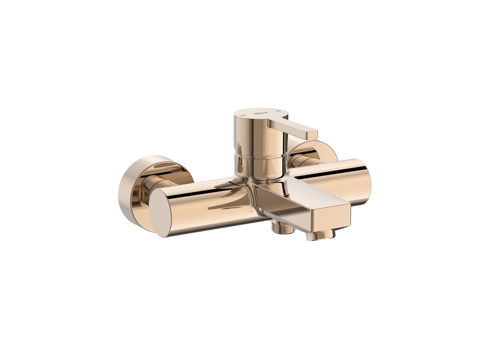 Baterie cada Roca A5A0296RG0, 0.8 bar, 176 mm, 215 mm, 101 mm, 2 orificii instalare, 1/2 dimensiune racord, Cupru — imaginea 2