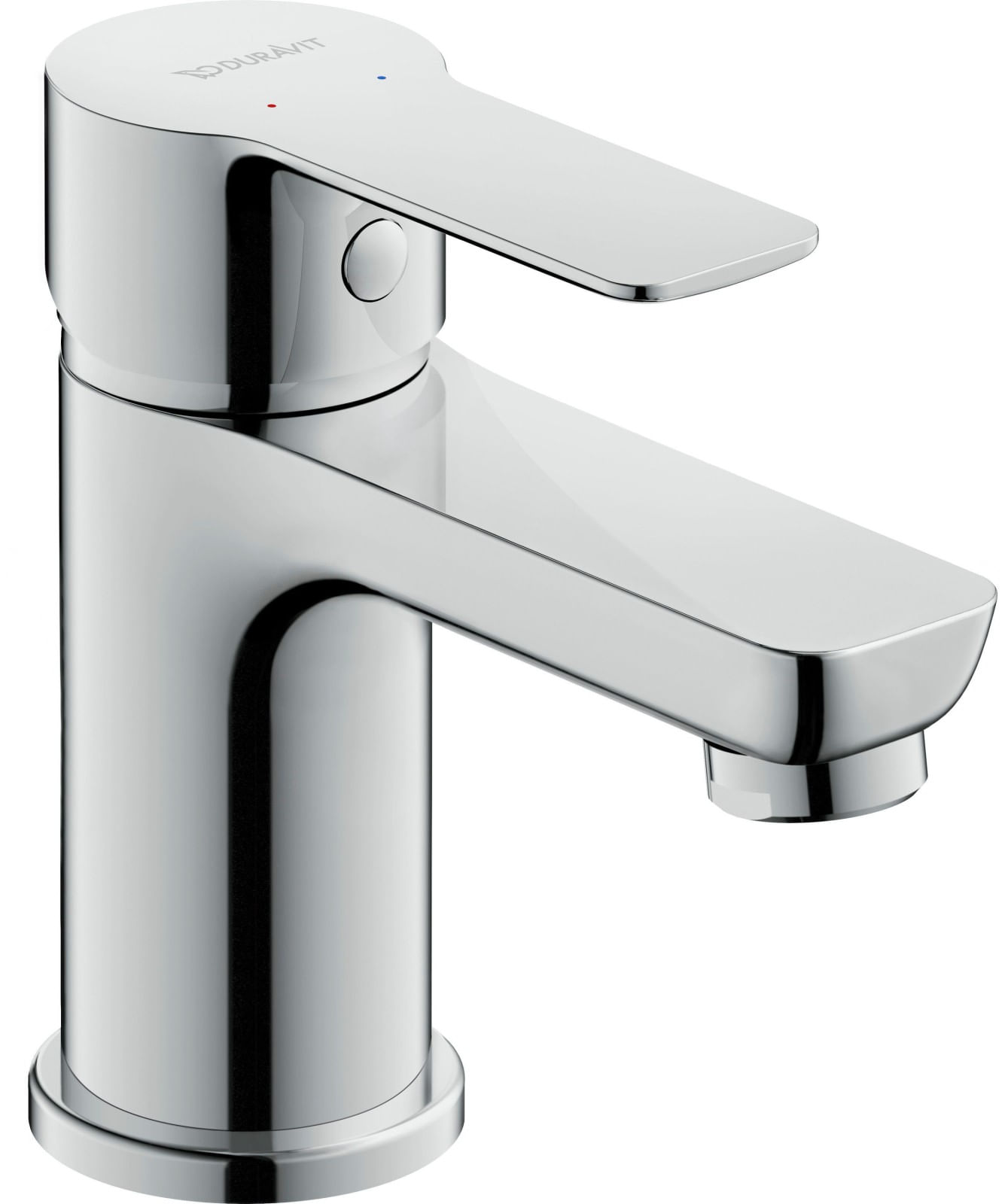 Baterie lavoar Duravit A11010002010, 35 mm, 5.5 l/min, 0.8 bar, 125 mm, 95 mm, 350 mm, 1 orificii instalare, Crom — imaginea 4