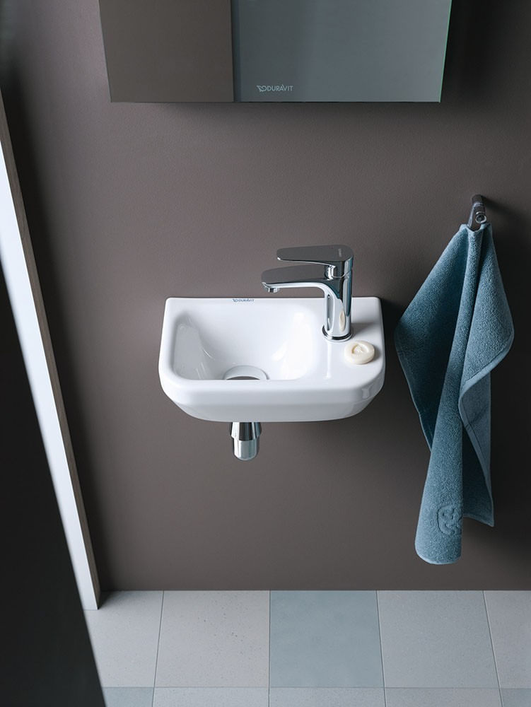 Baterie lavoar Duravit B11010002010, 5.5 l/min, 0.5 bar, 35 mm, 155 mm, 101 mm, 375 mm, 1 orificii instalare, Crom — imaginea 4
