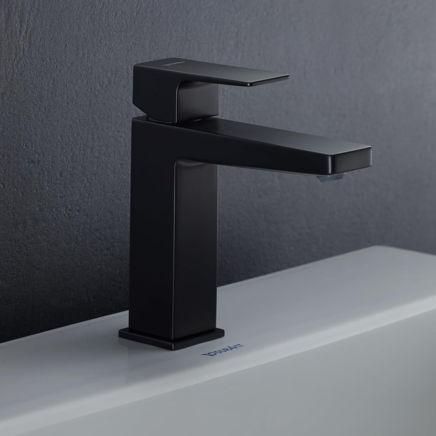Baterie lavoar Duravit MH1010002046, 35 mm, 5.5 l/min, 0.8 bar, 138 mm, 95 mm, 385 mm, 1 orificii instalare, Negru — imaginea 5