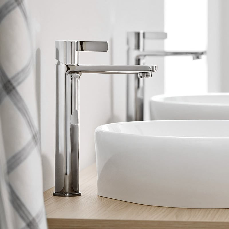 Baterie lavoar Duravit DE1030002010, 35 mm, 5 l/min, 0.8 bar, 270 mm, 184 mm, 415 mm, 1 orificii instalare, Crom — imaginea 7
