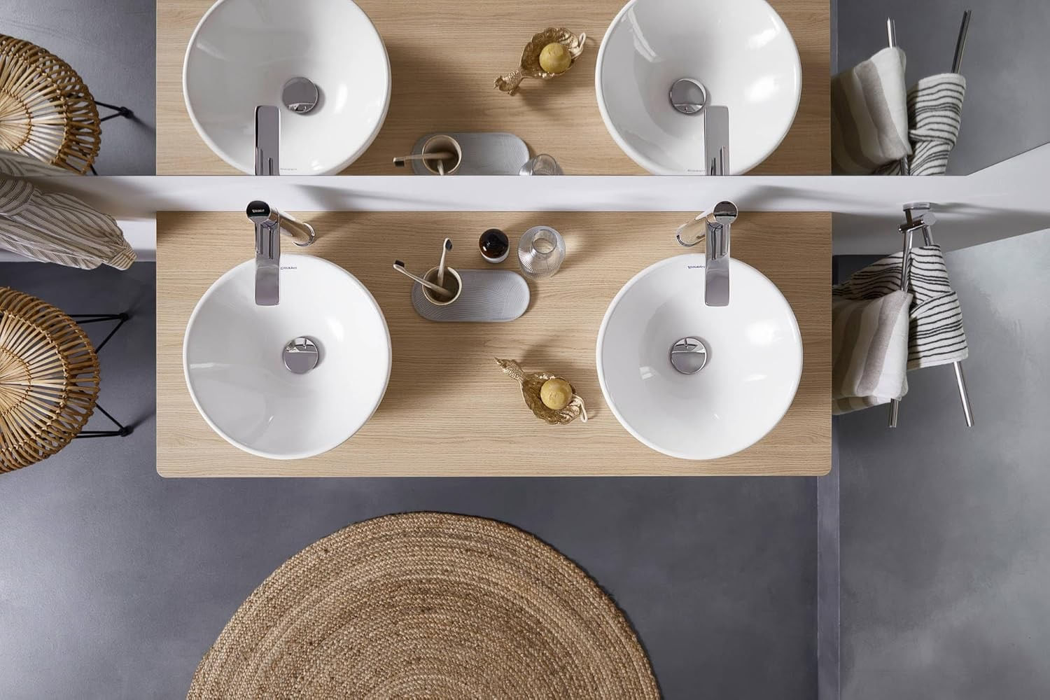 Baterie lavoar Duravit DE1030002010, 35 mm, 5 l/min, 0.8 bar, 270 mm, 184 mm, 415 mm, 1 orificii instalare, Crom — imaginea 12