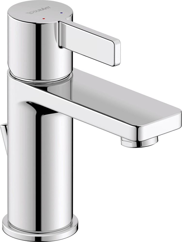 Baterie lavoar Duravit DE1010001010, 35 mm, 5 l/min, 0.8 bar, 161 mm, 139 mm, 434 mm, 1 orificii instalare, Crom — imaginea 5