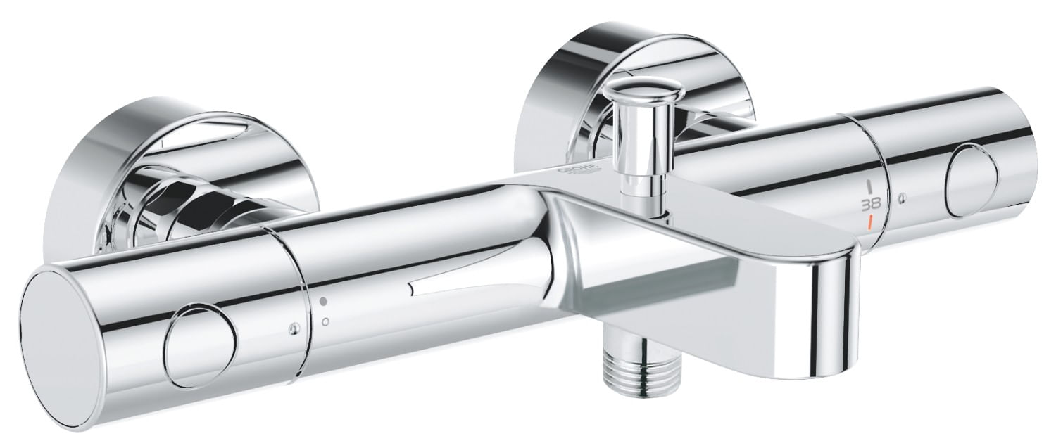 Baterie de cada Grohe 34774000, 1 bar, 298 mm, 162 mm, 55 mm, 2 orificii instalare, 1/2 dimensiune racord, Crom — imaginea 6