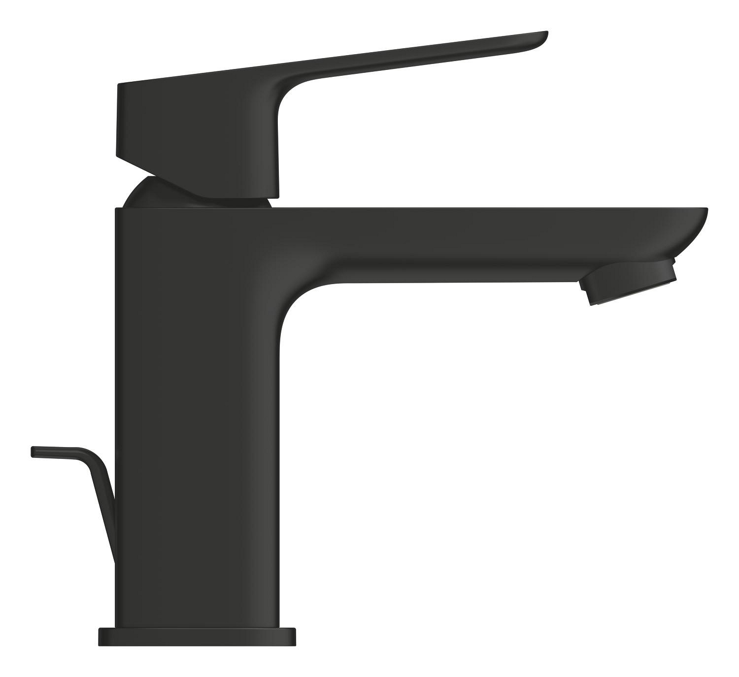 Baterie lavoar Grohe 1017302430, 28 mm, 5 l/min, 0.8 bar, 35 mm, 148 mm, 106 mm, 400 mm, 1 orificii instalare, Negru — imaginea 2
