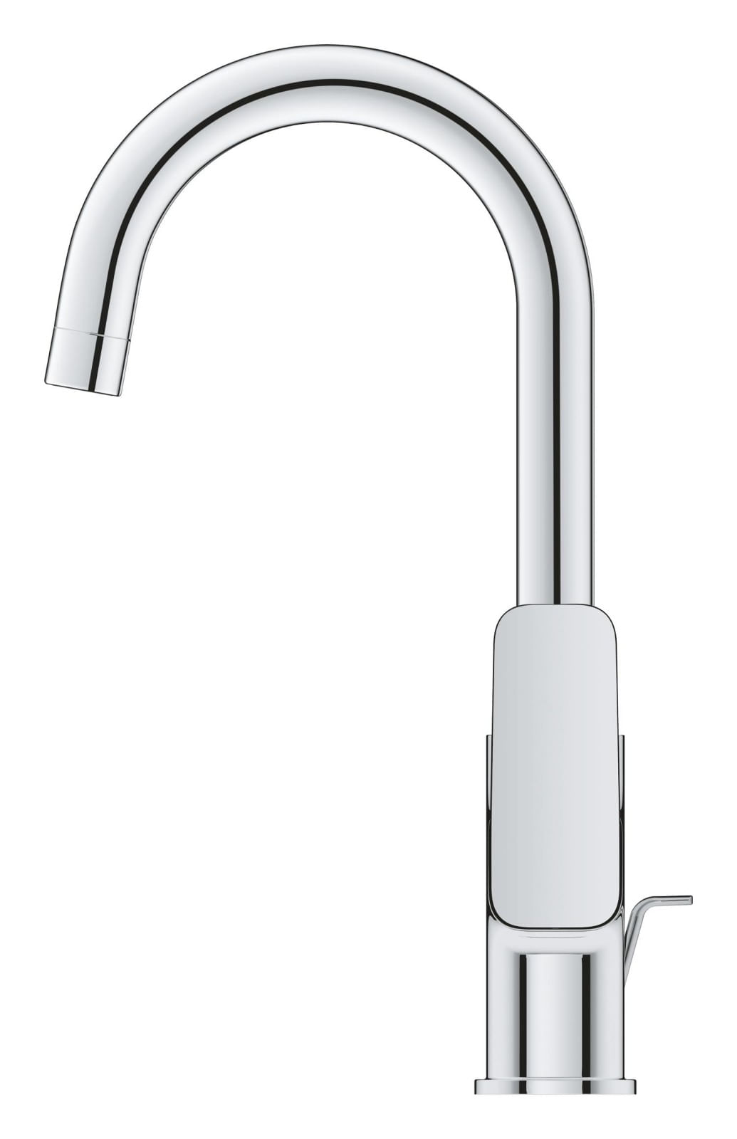 Baterie lavoar Grohe 1017670000, 28 mm, 5 l/min, 0.6 bar, 35 mm, 311 mm, 140 mm, 395 mm, 1 orificii instalare, Crom — imaginea 2