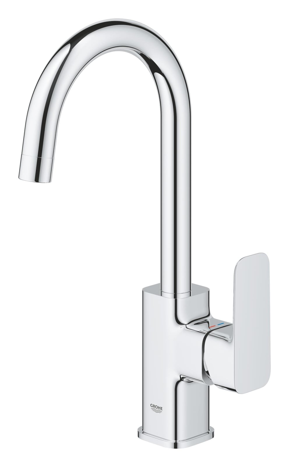 Baterie lavoar Grohe 1017670000, 28 mm, 5 l/min, 0.6 bar, 35 mm, 311 mm, 140 mm, 395 mm, 1 orificii instalare, Crom — imaginea 6