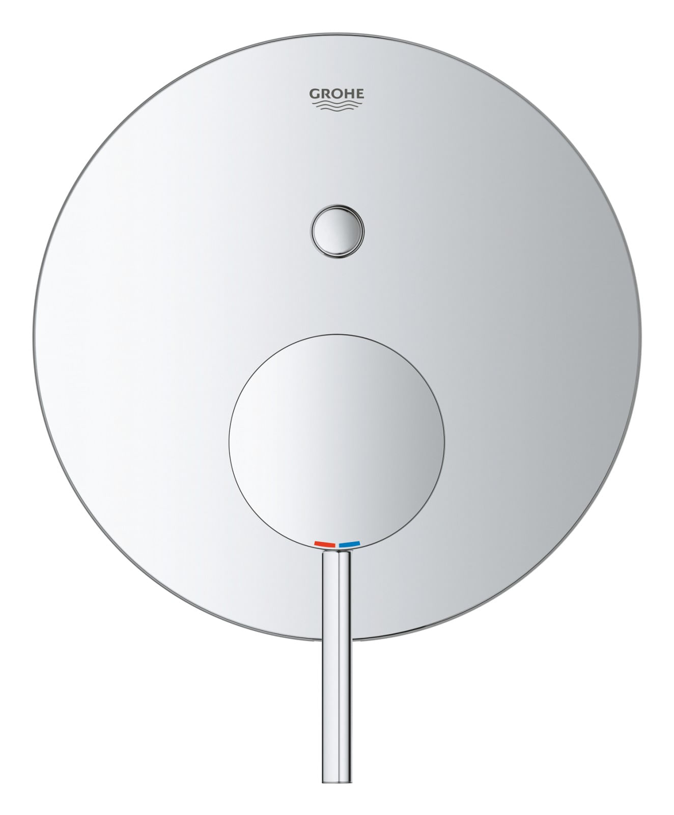Unitate comanda Grohe 24066003, 1 bar, 158 mm, 10 mm, 2 iesiri, 1 functii palarie dus, 1/2 dimensiune racord, Crom — imaginea 5