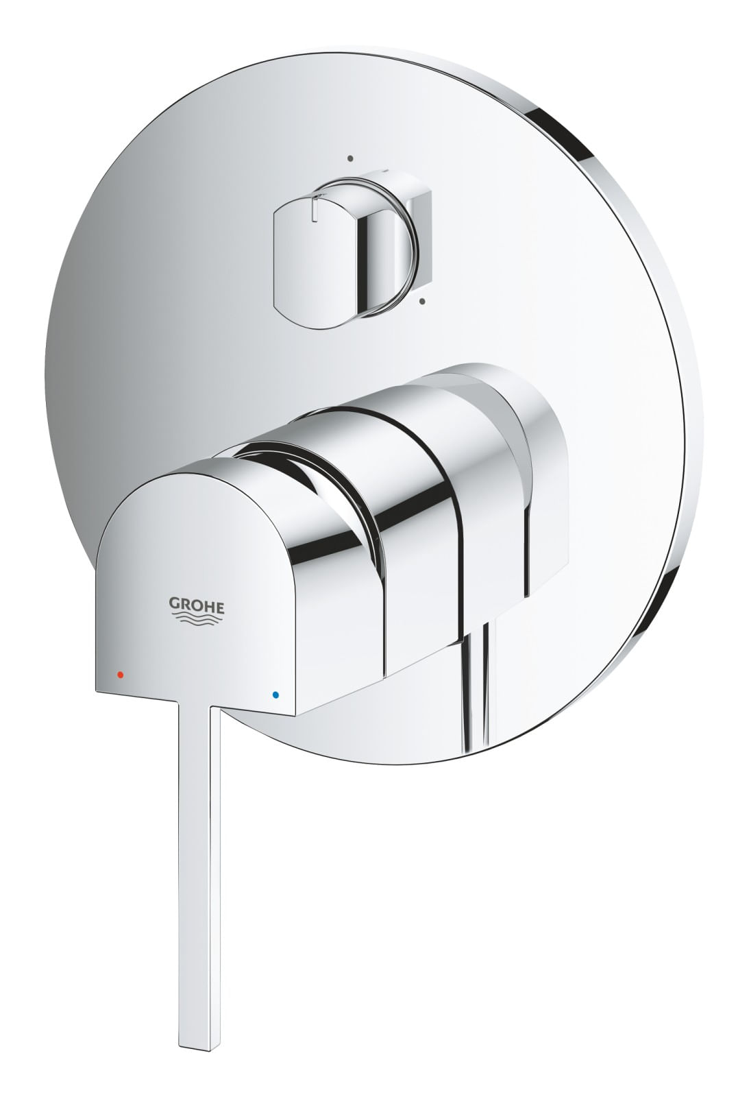 Unitate comanda Grohe 24093003, 2.5 bar, 158 mm, 10 mm, 3 iesiri, 1 functii palarie dus, 1/2 dimensiune racord, Crom — imaginea 3