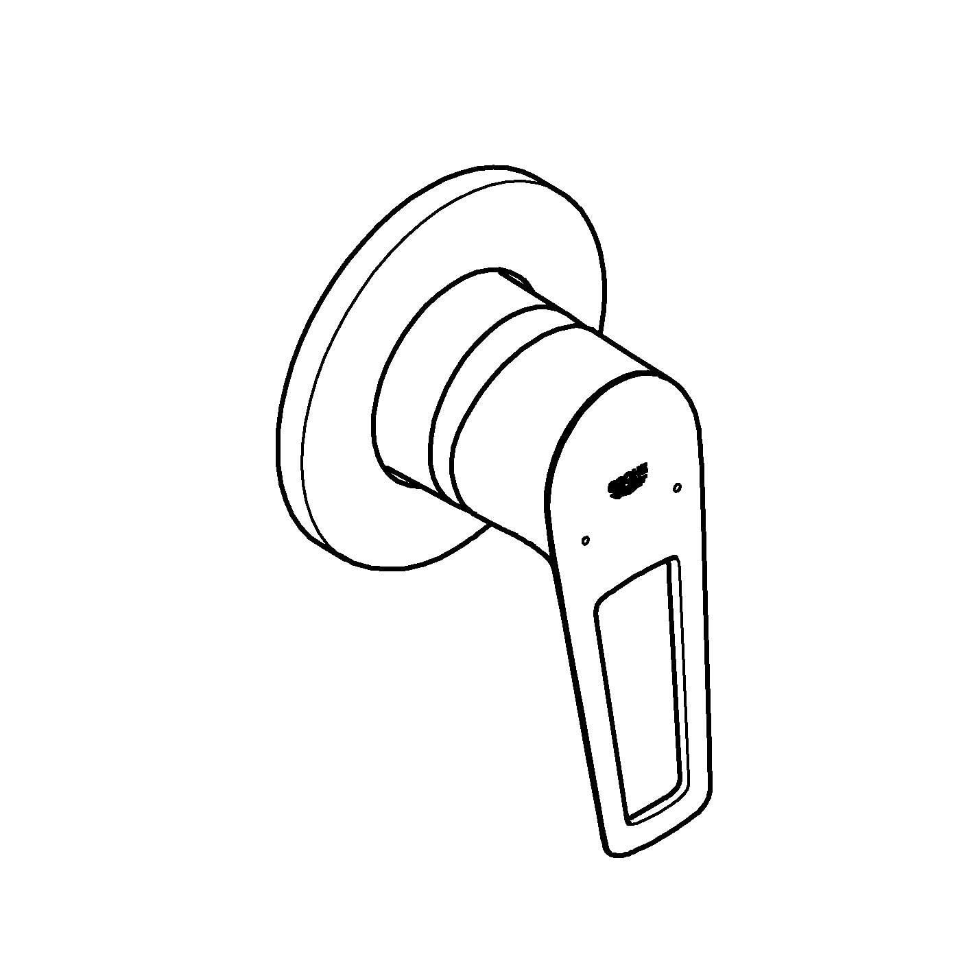Unitate comanda Grohe 29042001, 1 bar, 105 mm, 10 mm, 1 iesiri, 1 functii palarie dus, 1/2 dimensiune racord, Crom — imaginea 4
