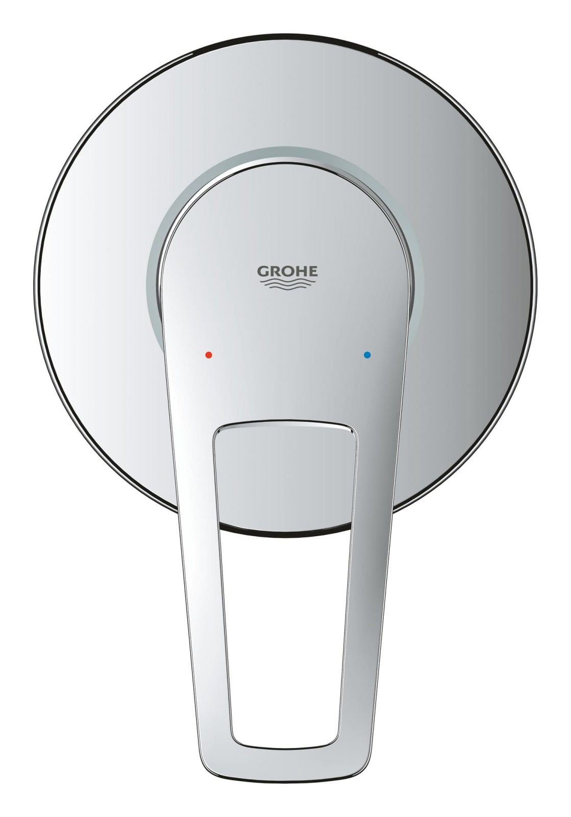 Unitate comanda Grohe 29042001, 1 bar, 105 mm, 10 mm, 1 iesiri, 1 functii palarie dus, 1/2 dimensiune racord, Crom — imaginea 5