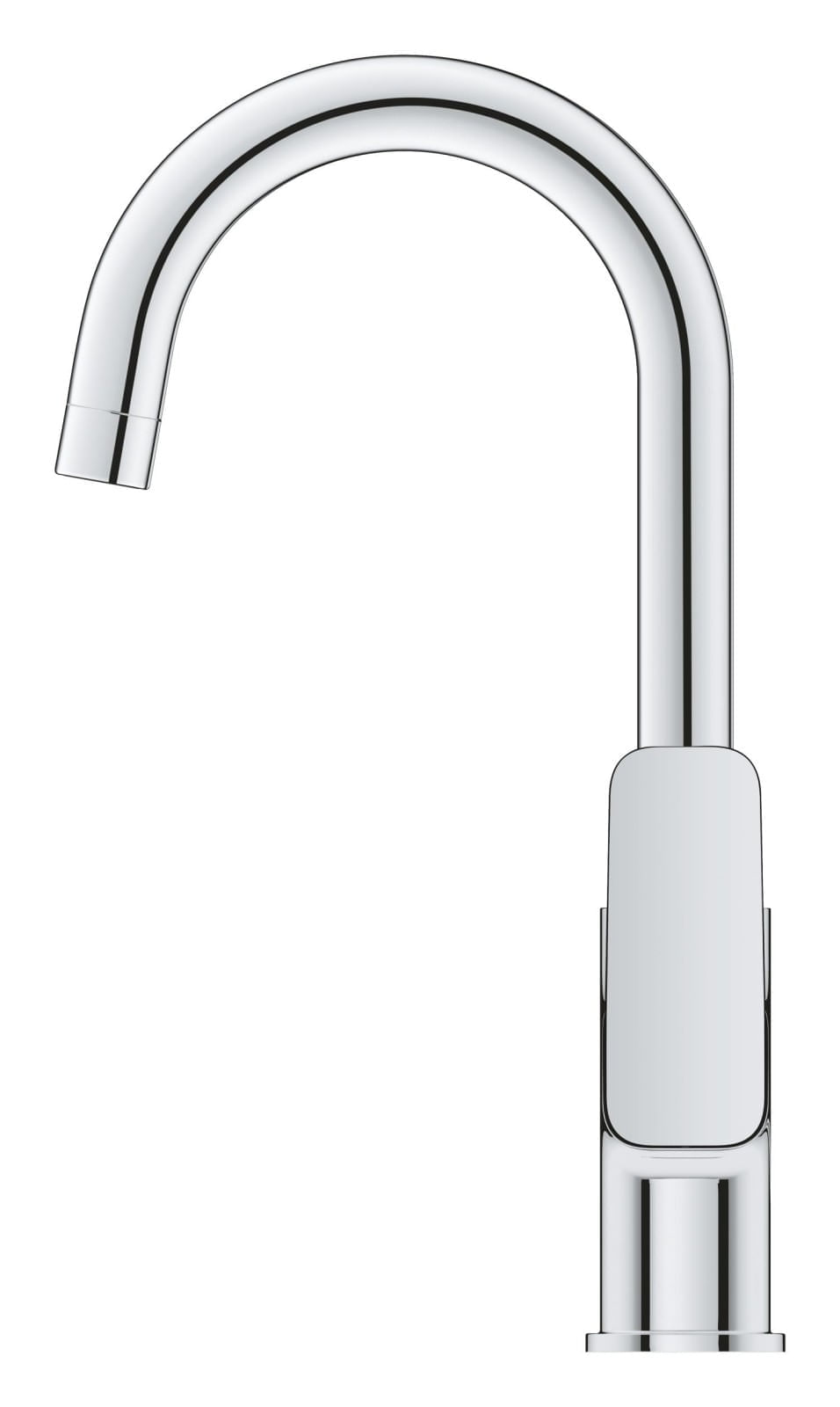 Baterie lavoar Grohe 1017710000, 28 mm, 5 l/min, 0.6 bar, 35 mm, 311 mm, 140 mm, 395 mm, 1 orificii instalare, Crom — imaginea 3