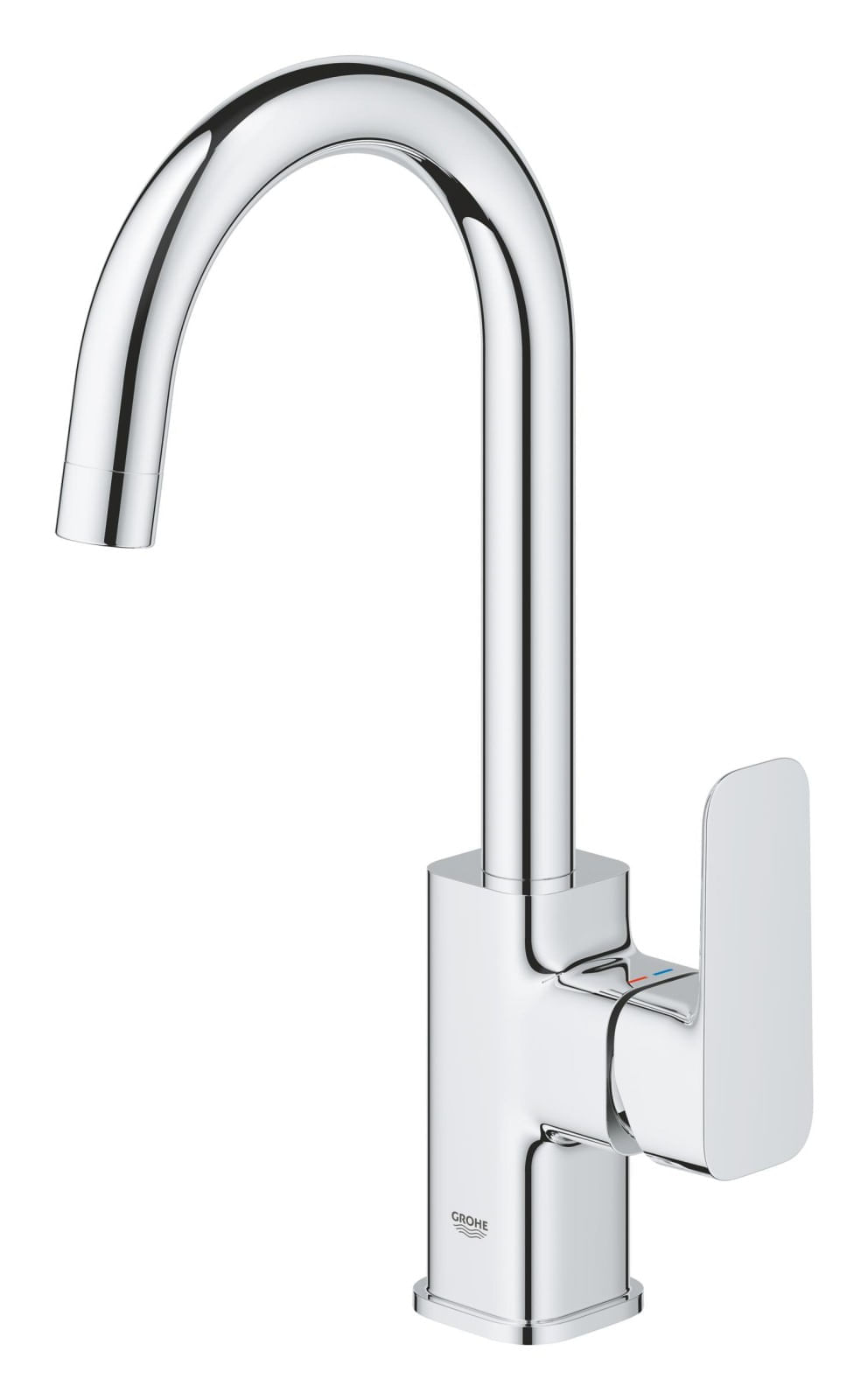 Baterie lavoar Grohe 1017710000, 28 mm, 5 l/min, 0.6 bar, 35 mm, 311 mm, 140 mm, 395 mm, 1 orificii instalare, Crom — imaginea 4