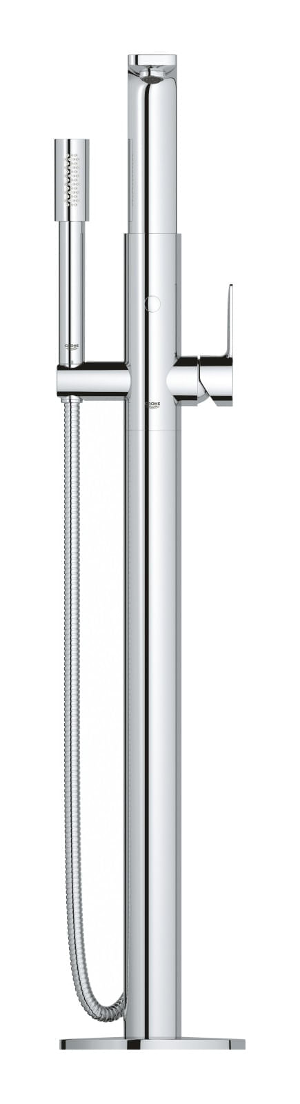 Baterie de cada Grohe 23792001, 1 bar, 66 mm, 1.25 m, 905 mm, 271 mm, 1 orificii instalare, 1 functii para dus, Crom — imaginea 3