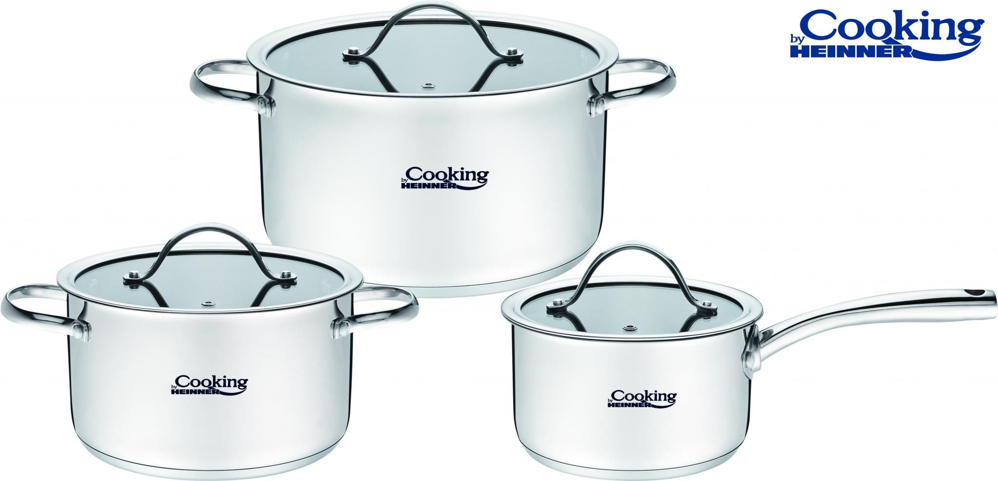 Set gatit din inox 6 piese, Anna, Cooking by — imaginea 5