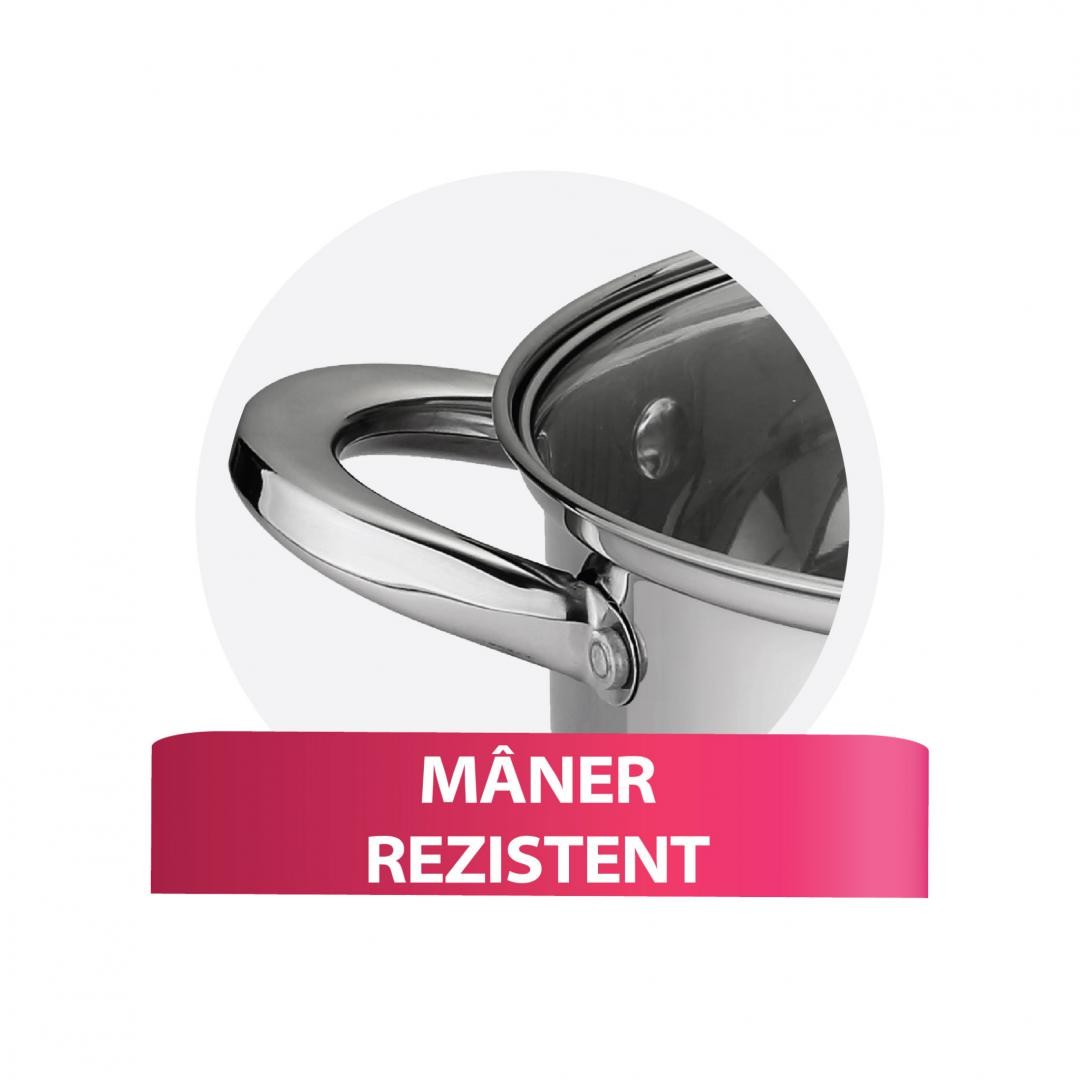 Set gatit din inox 8 piese, Victoria, Cooking by Heinner — imaginea 9